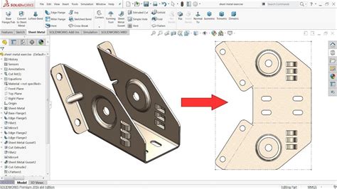 solidworks drawing for sheet metal parts|sheet metal 3d sketch solidworks.